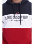 Lee Cooper Hanorac cu model colorblock si imprimeu logo - Pled.ro