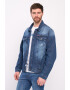 Lee Cooper Jacheta de denim cu doua buzunare cu clapa - Pled.ro