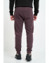 Lee Cooper Pantaloni de trening cu logo si snur - Pled.ro