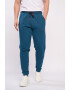 Lee Cooper Pantaloni de trening din amestec de bumbac cu buzunare laterale - Pled.ro