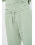 Lee Cooper Pantaloni sport dama cu buzunare si logo aplicat Verde - Pled.ro