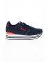 Lee Cooper Pantofi sport flatform cu insertii de plasa - Pled.ro