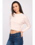 Lee Cooper Pulover crop cu decolteu la baza gatului - Pled.ro