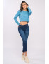 Lee Cooper Pulover crop cu decolteu la baza gatului - Pled.ro