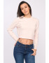 Lee Cooper Pulover crop cu decolteu la baza gatului - Pled.ro