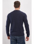 Lee Cooper Pulover cu decolteu la baza gatului si maneci raglan - Pled.ro