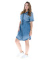 Lee Cooper Rochie de denim cu cordon in talie - Pled.ro