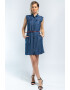 Lee Cooper Rochie mini tip camasa din chambray - Pled.ro