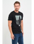 Lee Cooper Tricou barbat cu imprimeu grafic Negru - Pled.ro