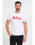 Lee Cooper Tricou barbat cu logo aplicat Alb - Pled.ro