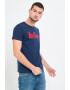 Lee Cooper Tricou barbat cu logo aplicat Albastru - Pled.ro