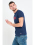 Lee Cooper Tricou barbat cu logo aplicat Albastru - Pled.ro