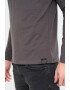 Lee Cooper Tricou barbat cu maneca lunga cu imprimeu logo Maro - Pled.ro