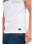 Lee Cooper Tricou barbat cu text grafic logo Alb - Pled.ro