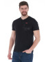 Lee Cooper Tricou cu decolteu in V si buzunar pe piept - Pled.ro