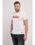 Lee Cooper Tricou cu decolteu la baza gatului si imprimeu logo - Pled.ro