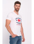 Lee Cooper Tricou cu imprimeu logo si decolteu in V - Pled.ro