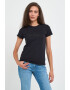 Lee Cooper Tricou dama cu maneca scurta si text logo Rosu - Pled.ro