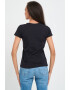 Lee Cooper Tricou dama cu maneca scurta si text logo Rosu - Pled.ro