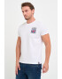 Lee Cooper Tricou de bumbac cu decolteu la baza gatului - Pled.ro