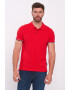 Lee Cooper Tricou de bumbac cu decolteu polo - Pled.ro