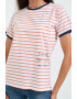 Lee Cooper Tricou de bumbac cu dungi - Pled.ro