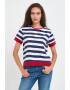 Lee Cooper Tricou de bumbac cu dungi - Pled.ro