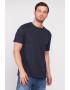 Lee Cooper Tricou de bumbac cu fenta cu nasturi - Pled.ro