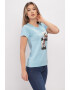 Lee Cooper Tricou de bumbac cu imprimeu foto - Pled.ro