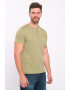 Lee Cooper Tricou Henley cu logo - Pled.ro