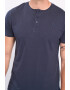 Lee Cooper Tricou Henley cu logo - Pled.ro