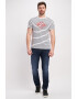 Lee Cooper Tricou in dungi cu logo - Pled.ro