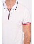 Lee Cooper Tricou polo de bumbac cu fenta cu fermoar - Pled.ro