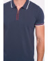 Lee Cooper Tricou polo de bumbac cu fenta cu fermoar - Pled.ro