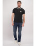 Lee Cooper Tricou polo din material pique cu detalii contrastante - Pled.ro