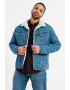 Lee Jacheta de denim cu captuseala de blana sherpa - Pled.ro