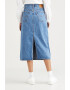 Levi's Fusta midi din denim cu croiala in A - Pled.ro