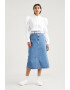 Levi's Fusta midi din denim cu croiala in A - Pled.ro