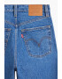 Levi's Blugi crop drepti Ribcage - Pled.ro