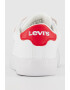 Levi's Kids Pantofi sport din piele ecologica cu inchidere velcro si logo - Pled.ro