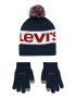 Levi's Manusi si caciula cu imprimeu logo - Pled.ro