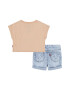 Levi's Set de tricou si pantaloni scurti de denim - 2 piese - Pled.ro