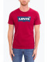 Levi's Tricou barbati din bumbac imprimeu cu logo birziniu - Pled.ro