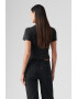 Levi's Tricou crop cambrat Essential - Pled.ro