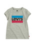 Levi's Tricou cu decolteu la baza gatului si logo - Pled.ro