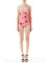 Liu Jo Costum de baie halter cu model floral - Pled.ro