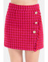 Liu Jo Fusta mini cu model houndstooth - Pled.ro