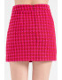 Liu Jo Fusta mini cu model houndstooth - Pled.ro