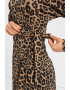 Liu Jo Rochie cu animal print si model stralucitor - Pled.ro