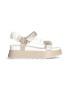 Liu Jo Sandale wedge de piele ecologica - Pled.ro